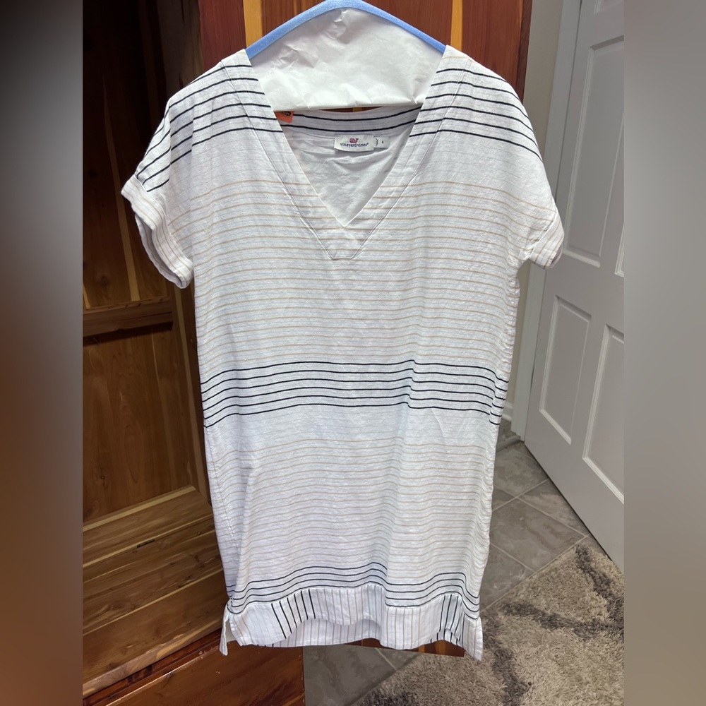 Vineyard Vines linen dress Ladies Size 4